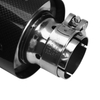 Universal Carbon Fiber Tips-Single outlet