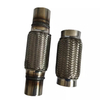Stainless Steel Exhaust Flexible Pipe with Nipples Interlock Layer