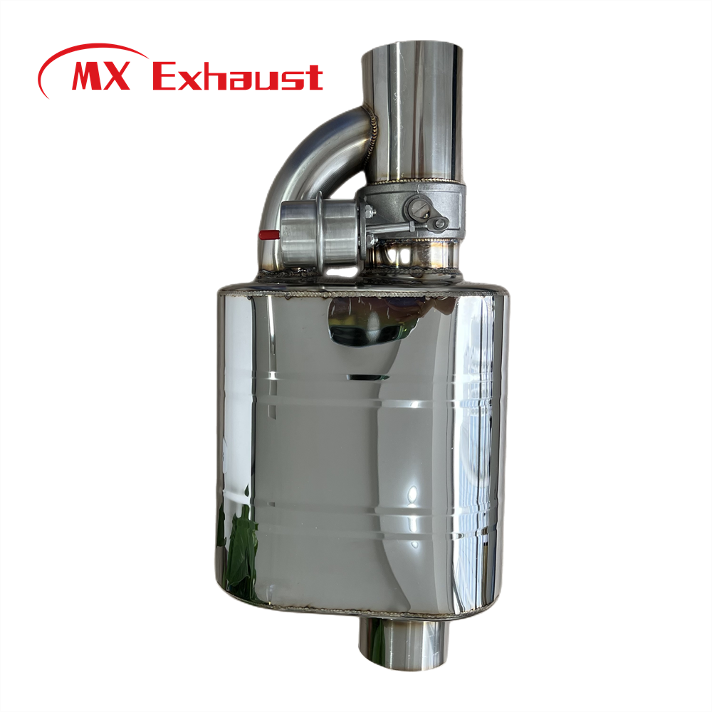 Performance Single Electric Valve Exhaust Valvetronic Muffler with Remote Control