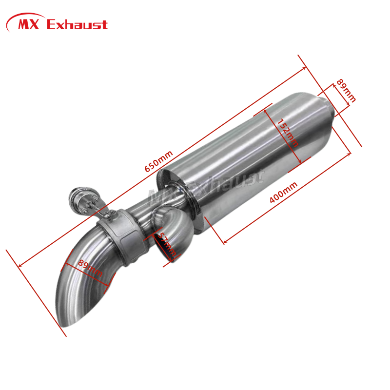 New Type Universal Exhaust Valvetronic Valed Muffler with Cutout Vacuum ...