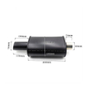 Muffler with Black Coating
