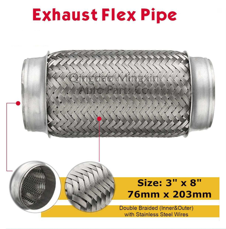 Join Flex Connector Stainless Steel Flexible Exhaust Pipe