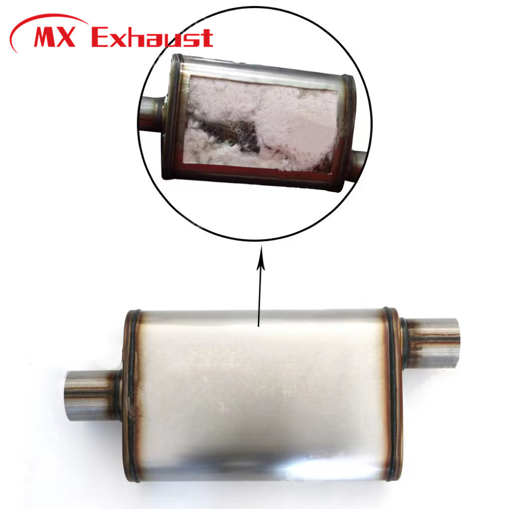 HighPerformance Folw Exhaust Muffler in SS409