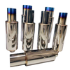 High Performance Exhaust Muffler HKS with Titanium Blue Burnt