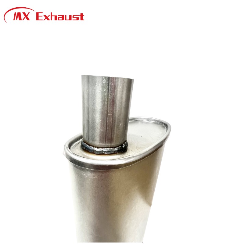 Universal Aluminized Steel Exhaust Muffler For Exhaust Systems