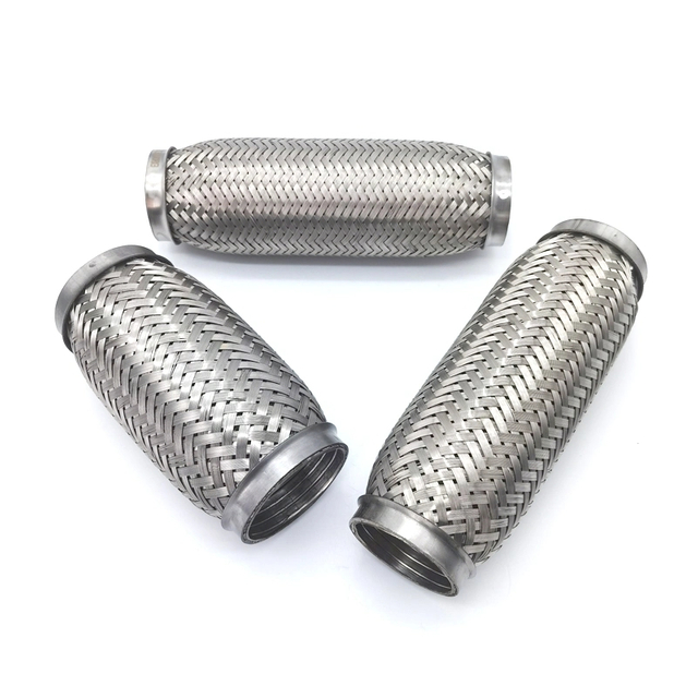 Auto Spare Parts Car Exhaust Braided Flex Pipe