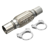 Stainless Steel Exhaust Flexible Pipe with Nipples Interlock Layer