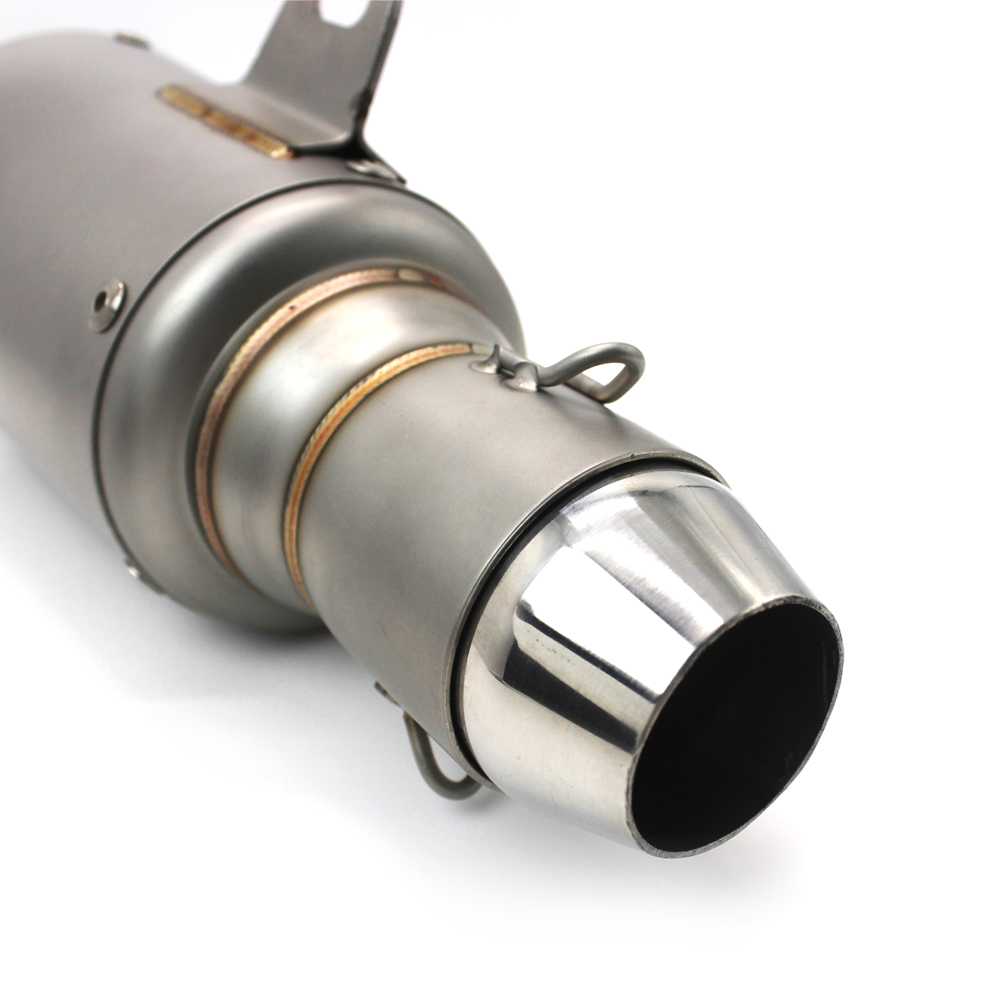 Motorcycle Muffler Titanium Exhaust Pipe Muffler for Less 400CC