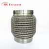 Universal Exhaust Flex Pipe with Outer Wire Mesh Interlock Layer