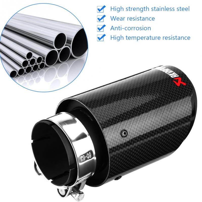 Hot Sales Exhaust Tailpipe in Blue Color with Cartbon Steel for Auo Parts in Exhaust System
