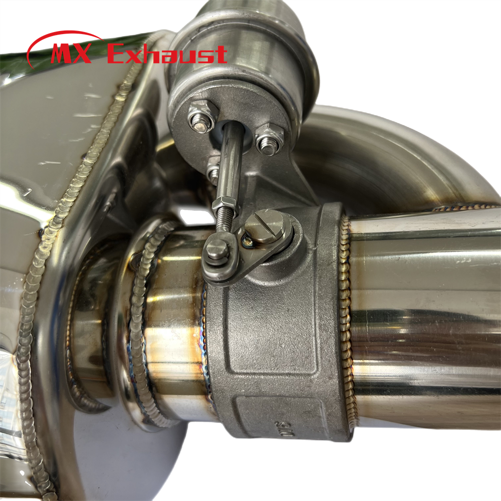 Performance Single Electric Valve Exhaust Valvetronic Muffler with Remote Control
