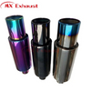 High Flow Exhaust Muffler HKS with Titanium Blue Burnt