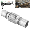 Stainless Steel Exhaust Flexible Pipe with Nipples Interlock Layer