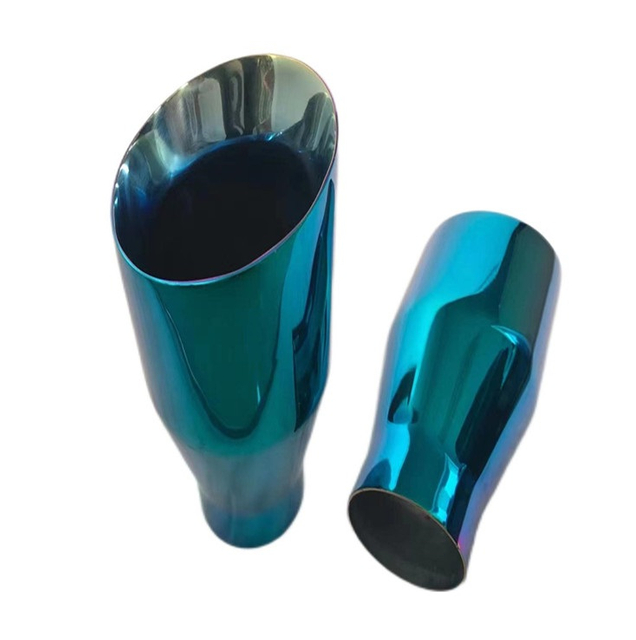 High Quality Exhaust Tip Muffler with Double Wall Thickness 