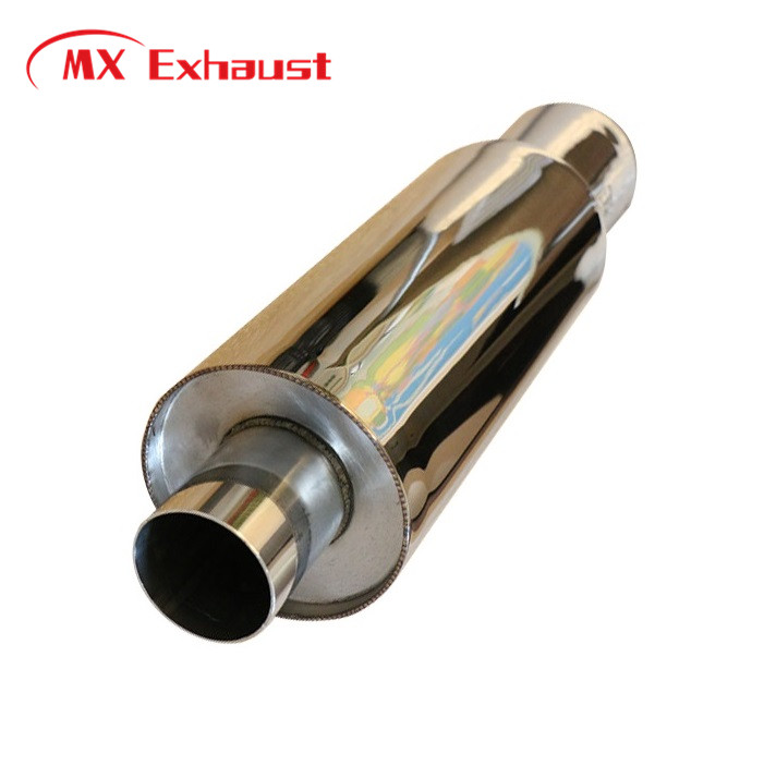 Stainless Steel Exhaust Muffler HKS with Titanium Blue Burnt for Exhaust System