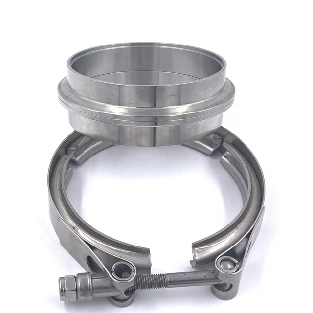 Clamp with Flange Kits Standard Exhaust V Band Hose Clamp