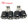 M Performance Exhaust Carbon Fiber Tailpipe Muffler Tips for BMW