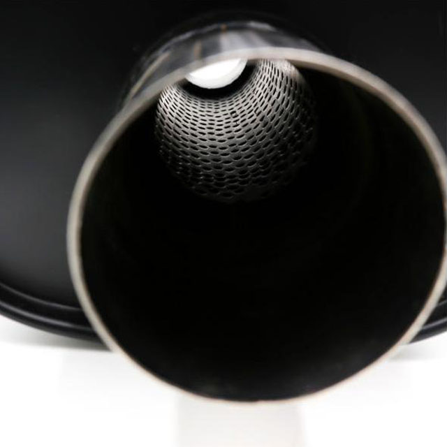 Muffler with Black Coating