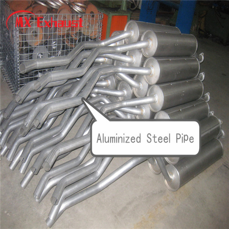 High Bending Quality Aluminized Steel Tube SA1D Application for Exhaust Mufflers