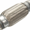 Stainless Steel Exhaust Flexible Pipe with Nipples Interlock Layer