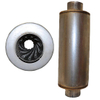 High Flow Exhaust Muffler with Stianless Steel