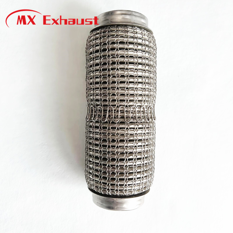 High Performance Stainless Steel Exhaust Flexible Pipe Outer Wire Mesh Interlock Layer