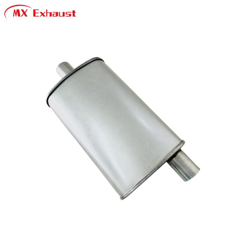 Universal Aluminized Steel Exhaust Muffler For Exhaust Systems