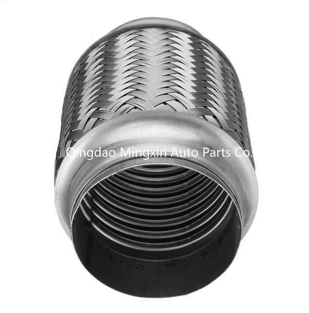 Universal Exhaust Flexible Tube with Outer Braid