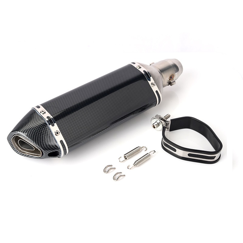 High Performance Small Hexagon Exhaust Pipe Motorcycle Muffler