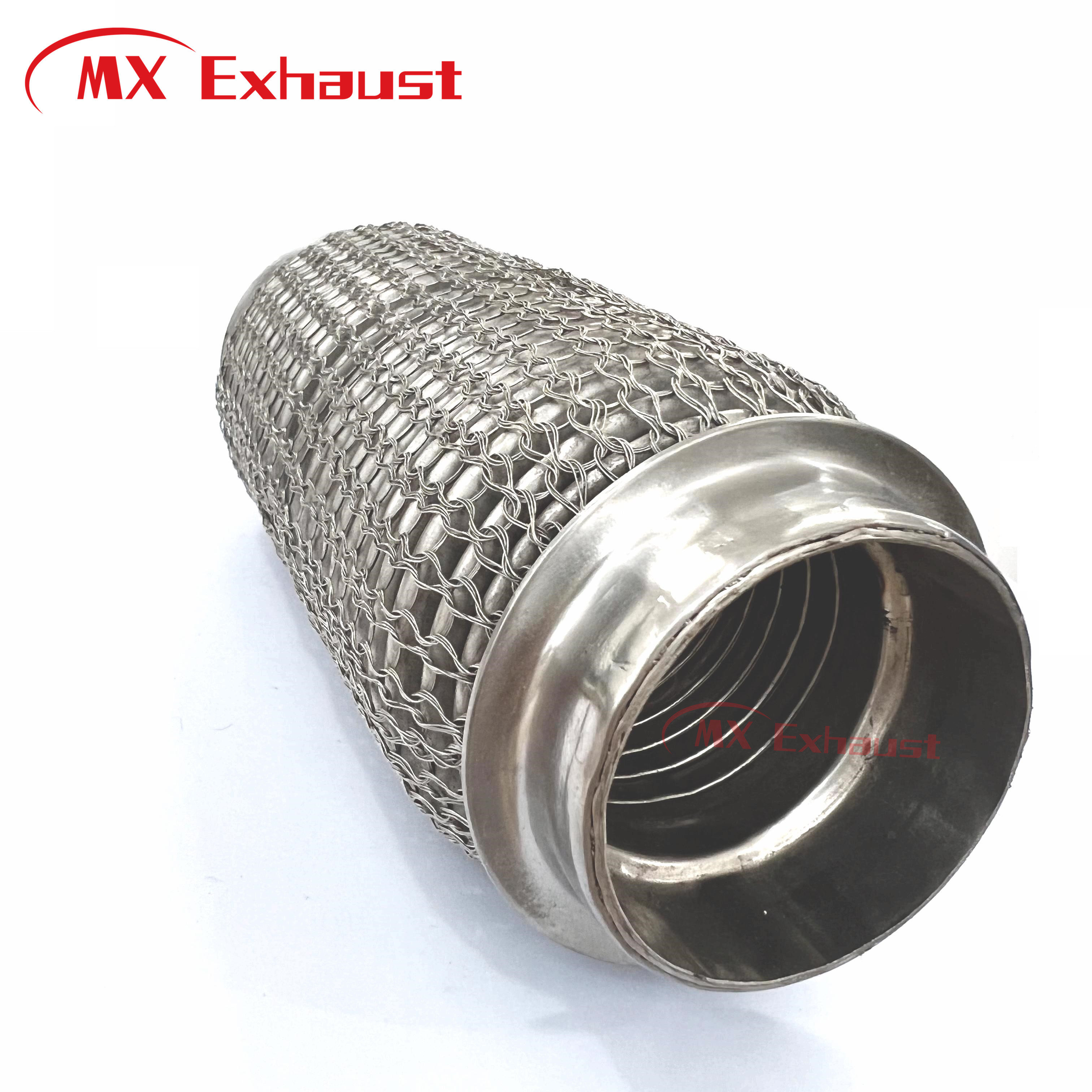 High Performance Stainless Steel Exhaust Flexible Pipe Outer Wire Mesh Interlock Layer