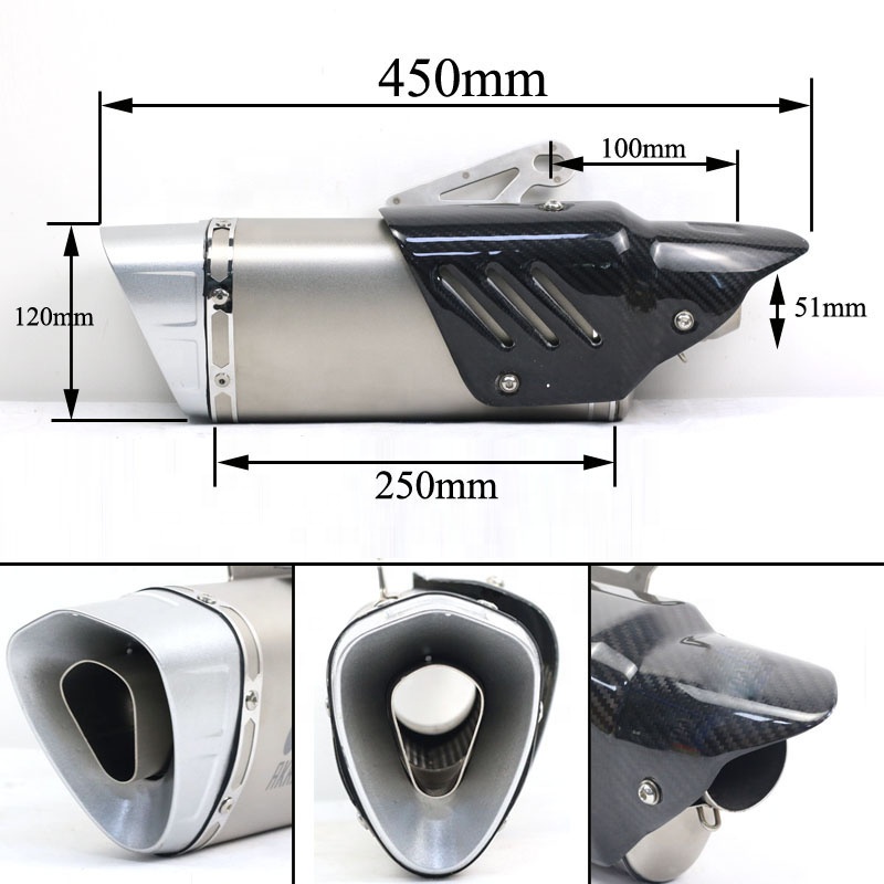 High Quality Motorcycle Exhaust Muffler