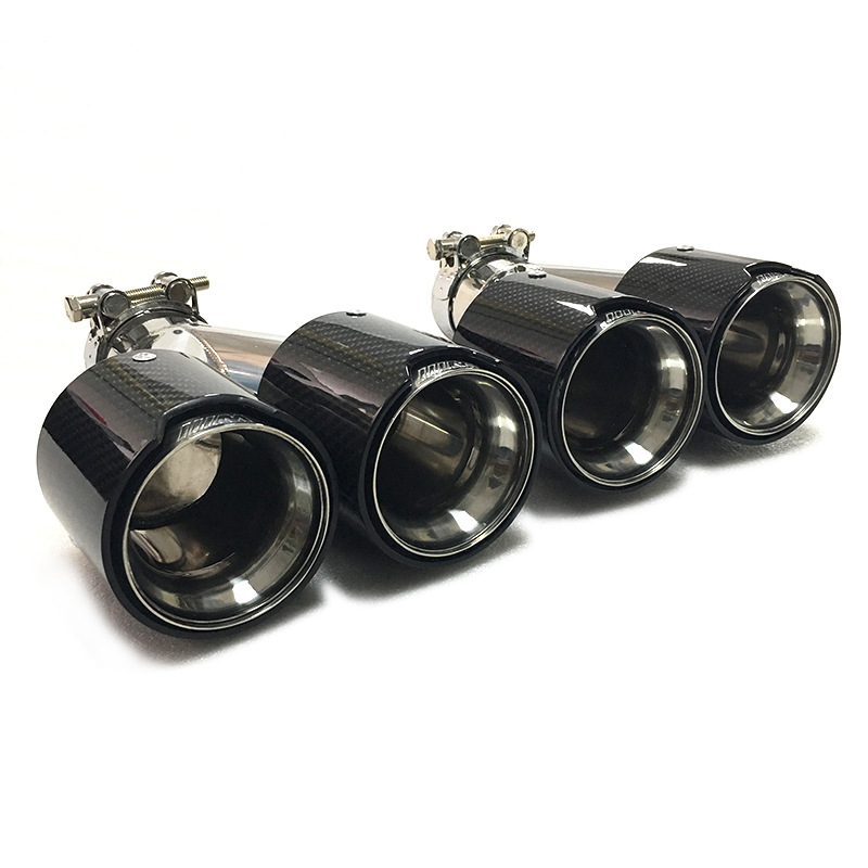 High Performance Exhaust Tail Pipe in Carbon Fiber