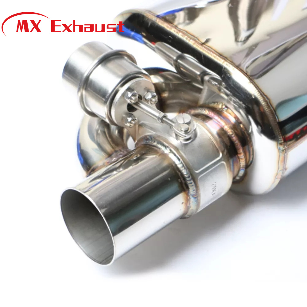 Performance Single Electric Valve Exhaust Valvetronic Muffler with Remote Control
