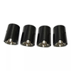 Hot Sales Carbon Fiber Exhaust Tip Silver 304 Stainless Steel Muffler Pipe For BMW