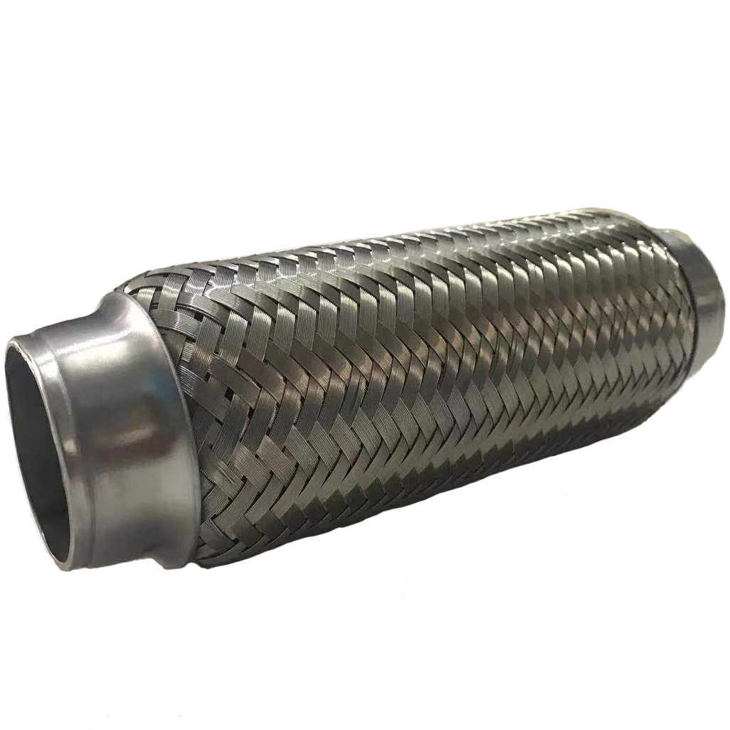 Universal Exhaust Flexible Tube with Outer Braid