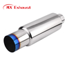 Stainless Steel Exhaust Muffler HKS with Titanium Blue Burnt for Exhaust System
