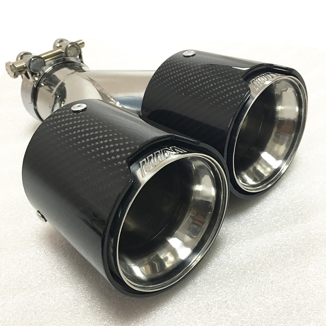 High Performance Exhaust Tail Pipe in Carbon Fiber